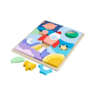 Fischer Price fa puzzle - űrhajó