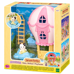Sylvanian Families Hőlégballon ház cicával és felhővel